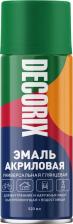 Эмаль Decorix Эмаль аэрозольная, Decorix, универсальная, акриловая, зеленая, 520 мл