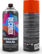 Эмаль Decorix Эмаль аэрозольная универсальная Decorix 520 мл красный 0101-04 DX
