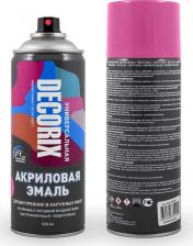 Эмаль Decorix Эмаль аэрозольная универсальная Decorix 520 мл розовый 0101-26 DX