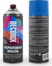 Эмаль Decorix Эмаль аэрозольная универсальная Decorix 520 мл ярко-синий 0101-06 DX