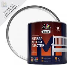 Эмаль Dufa Эмаль Seidenmattlack полуматовая цвет белый 0.75 л