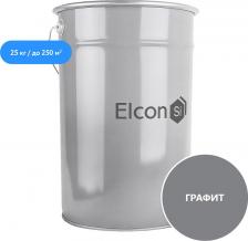 Эмаль Elcon Грунт-эмаль по ржавчине 3 в 1, 25 кг, RAL 7024, графит