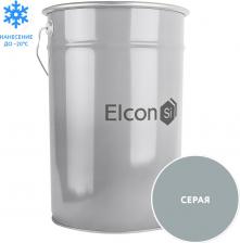 Эмаль Elcon Грунт-эмаль по ржавчине 3в1 cерая RAL 7040 матовая 25 кг