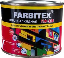 Эмаль Farbitex Алкидная эмаль ПФ-115 4690416130727