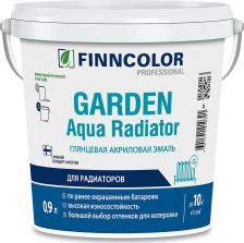 Эмаль Finncolor Эмаль для радиаторов Garden Aqua Radiator база C бесцветная глянцевая акриловая 0,9 л