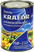 Эмаль Krafor Универсальная эмаль ПФ-115 4620009380925