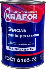 Эмаль Krafor Универсальная эмаль ПФ-115 4620009381663