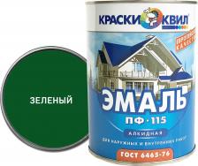 Эмаль Краски квил Эмаль ПФ-115 (зеленая; 20 кг) 4607023394374