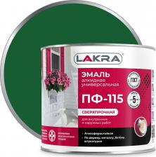 Эмаль Лакра Эмаль ПФ-115, 2 кг, темно-зеленая