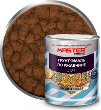Эмаль Master Prime Молотковая грунт-эмаль по ржавчине 4300005357