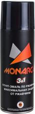 Эмаль Monarca Грунт-эмаль по ржавчине аэрозольный акриловый Eastbrand матовая RAL9005 черный 520 мл