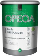 Эмаль Ореол Эмаль универсальная акриловая белая матовая 1,1 кг