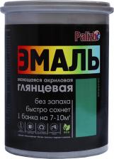 Эмаль Palizh Акриловая эмаль глянцевая зеленая 1кг 1/6