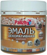 Эмаль Palizh Декоративная акриловая эмаль золото 0,15кг