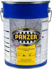 Эмаль Panzer Грунт-эмаль по ржавчине, гладкая, полуглянцевая, 5 кг, коричневая