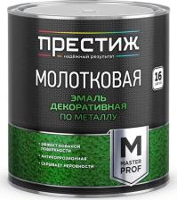 Эмаль Престиж Эмаль декоративная по металлу молотковая, 2,5 л, белая