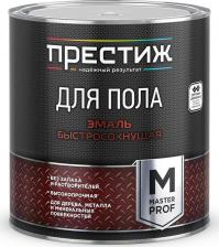 Эмаль Престиж Красно-коричневая М Эмаль для пола быстросохнущая 2,8 кг
