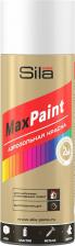 Эмаль Сила HOME Max Paint, краска аэрозольная, универс., белый матовый RAL9003, 520мл SILP_9003