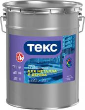 Эмаль Текс Эмаль ПФ-115 алкидная Универсал коричневая глянцевая 20 кг
