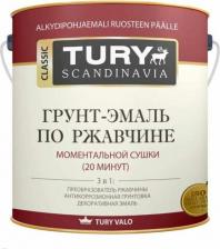 Эмаль Tury Молотковая грунт-эмаль по ржавчине МС-102 4670042033296