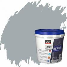 Эмаль VGT Эмаль ВД-АК-1179 универсальная матовая серая RAL 7001, 1 кг