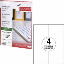 Этикетки Tanex Этикетка самоклеящаяся TW-2204 70g/m2 105x148.5mm 50 листов 114529