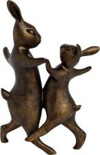 Фигурка Garda Decor Статуэтка "Танцующие кролики" D1831