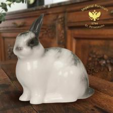 Фигурка Императорский фарфоровый завод Скульптура Крош Серый.. Высота 6,2 см