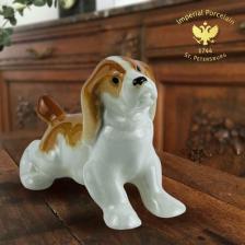 Фигурка Императорский фарфоровый завод Скульптура. м.р. Дружок. Высота 5,4 см