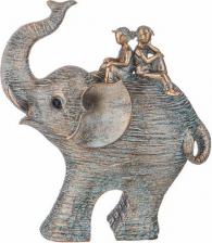 Фигурка Lefard Фигурка декоративная слон 20,5х10х23см (181735)
