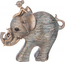 Фигурка Lefard Фигурка декоративная слон 20х8,5х18см (181734)