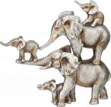 Фигурка Lefard Статуэтка пять слонов 22 8х7 2х21 3см KSG-146-1859