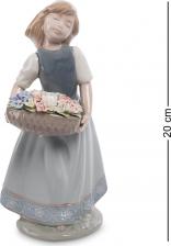 Фигурка Pavone Статуэтка Девушка с цветами