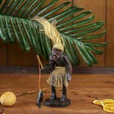 Фигурка Profit Сувенир дерево "Абориген-рыбак" 30 см