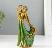 Фигурка Сима-Ленд Сувенир полистоун "Молодожёны. Поцелуй в танце" 16,5 см