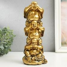 Фигурка Сима-Ленд Сувенир полистоун "Три Хотея. Пирамидка" 26х10.8х8.5 см