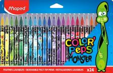 Фломастер Maped Фломастеры COLOR'PEPS MONSTER 24 цв., 845401