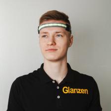 Фонарь Glanzen Светодиодный налобный аккумуляторный USB фонарь UFL-0600-V13
