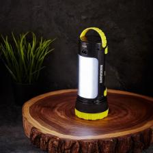 Фонарь Rexant Фонарь Forpost LED, USB-зарядка устройств, с солнечной панелью, основным и боковым светом, 5 ч автономной работы, цена за 1 шт