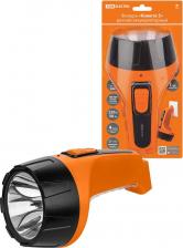 Фонарь TDM Electric Фонарь Комета 5 ручной аккумуляторный, 2 Вт 1 светодиод+10 SMD, 0,7 А*ч 230 В вилка, цена за 1 шт