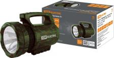 Фонарь TDM Electric ФонарьТактика 3, прожектор аккум.,1 LED 5 Вт CREE, 260 лм, Li-Ion 4 А*ч, цена за 1 шт