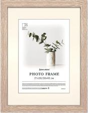 Фоторамка Brauberg Рамка 3040см с паспарту 2130см небьющаяся