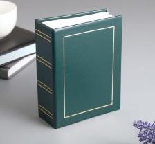 Фотоальбом Fotografia Фотоальбом 10x15см 100 фото, Классика, зеленый (FA-VPP100-503)