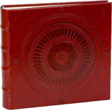 Фотоальбом Image Art Фотоальбом «Розетта» вишнёвая обложка из эко-кожи, 200 фото 10х15 см, кармашки, подарочный кейс