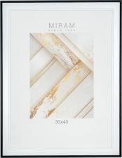 Фоторамка/фотоальбом Miram Рамка без паспарту 30x40x1.6 см пластик цвет белый