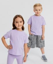 Футболка для девочки Button Blue Футболка 124BBGMB12093100, сиреневый, 98