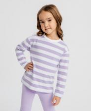 Футболка для девочки Button Blue Лонгслив 124BBGMB12123105, фиолетовый, 98