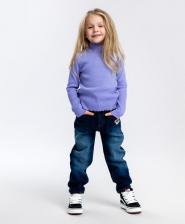 Футболка для девочки Button Blue Водолазка детская 223BBGB18013100, сиреневый, 134