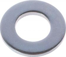 Гайка и шайба Bohrer Оцинкованная плоская шайба Шайба ПРОМ М10 плоская, оцинк., DIN 125, 25 кг DIN125-10