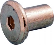 Гайка и шайба Европартнер Гайка меб. латунир. М 6 х 15 16 шт. 6 2426 4